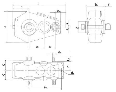 QJR140,QJR170,QJR200,QJR236,QJR280,QJR335,QJR400,QJR450,QJR500, QJR560,QJR630,QJR710,QJR800,QJR900,QJR1000 中硬齒面減速機